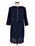 BB Dakota 100% Polyester Solid Blue Casual Dress Size M - photo 2