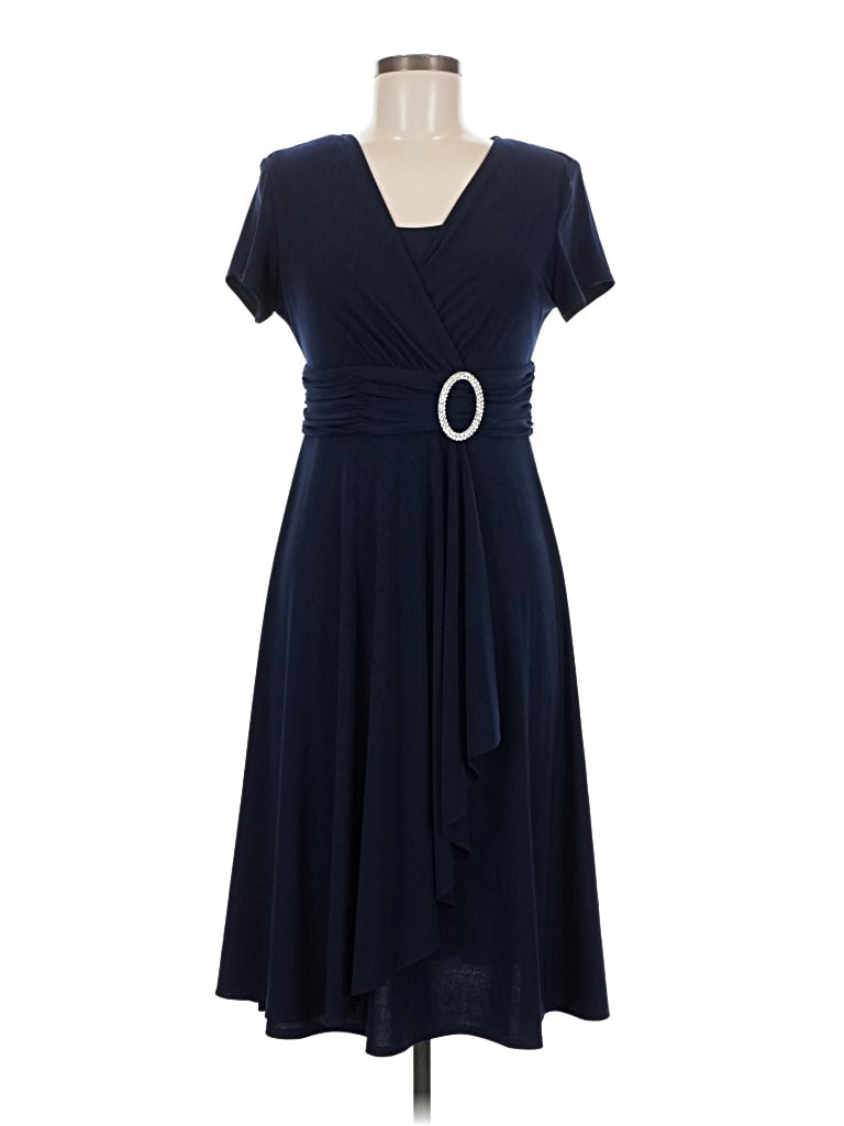 Pre-owned R & M Richards Casual Dress In Blue