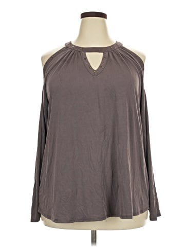 Maurices Long Sleeve Blouse (view 1)