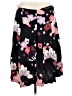 Ann Taylor 100% Polyester Black Casual Skirt Size 8 - photo 1