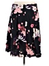 Ann Taylor 100% Polyester Black Casual Skirt Size 8 - photo 2