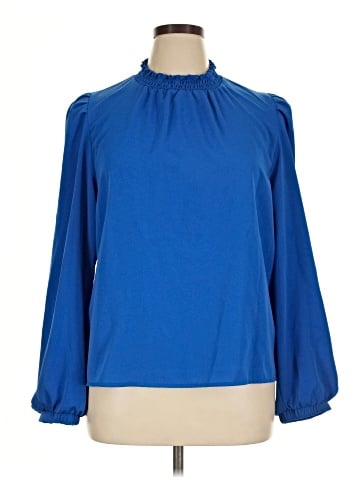 MELLODAY Long Sleeve Blouse (view 1)