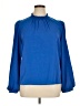 MELLODAY Blue Long Sleeve Blouse Size XL - photo 1