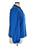MELLODAY Blue Long Sleeve Blouse Size XL - photo 4