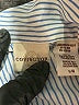 Covington Stripes Blue Short Sleeve Blouse Size L - photo 7