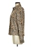 Defacto Animal Print Gold Long Sleeve Blouse Size M - photo 5