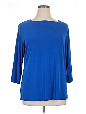 Easywear by Chico's 3/4 Sleeve T-Shirt (view 1)