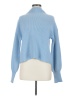 A.L.C. Blue Turtleneck Sweater Size M - photo 1