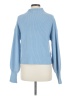 A.L.C. Blue Turtleneck Sweater Size M - photo 2