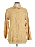 Ivy Gold Long Sleeve Button-Down Shirt Size M - photo 1