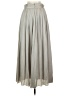 Point Sur 100% Polyester Solid Gray Silver Casual Skirt Size 0 - photo 2