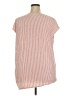 Max Studio Pink Short Sleeve Top Size 2X - photo 2