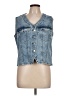 Universal Thread Blue Denim Vest Size L - photo 1