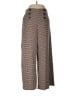 Zara TRF Tweed Brown Casual Pants Size M - photo 1