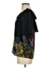 Tibi 100% Silk Black 3/4 Sleeve Silk Top Size 2 - photo 5