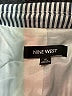 Nine West Stripes Gray Blazer Size 10 - photo 6