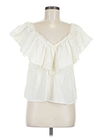 Zara TRF Short Sleeve Blouse (view 1)
