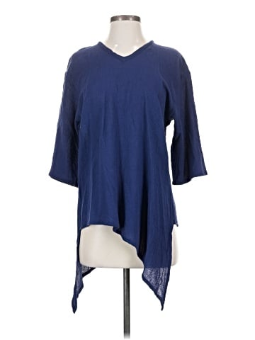 Oh My Gauze! 3/4 Sleeve Blouse (view 1)