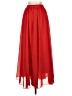 Lace Red Casual Skirt Size 2 - photo 2