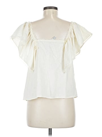 Zara TRF Short Sleeve Blouse (view 2)