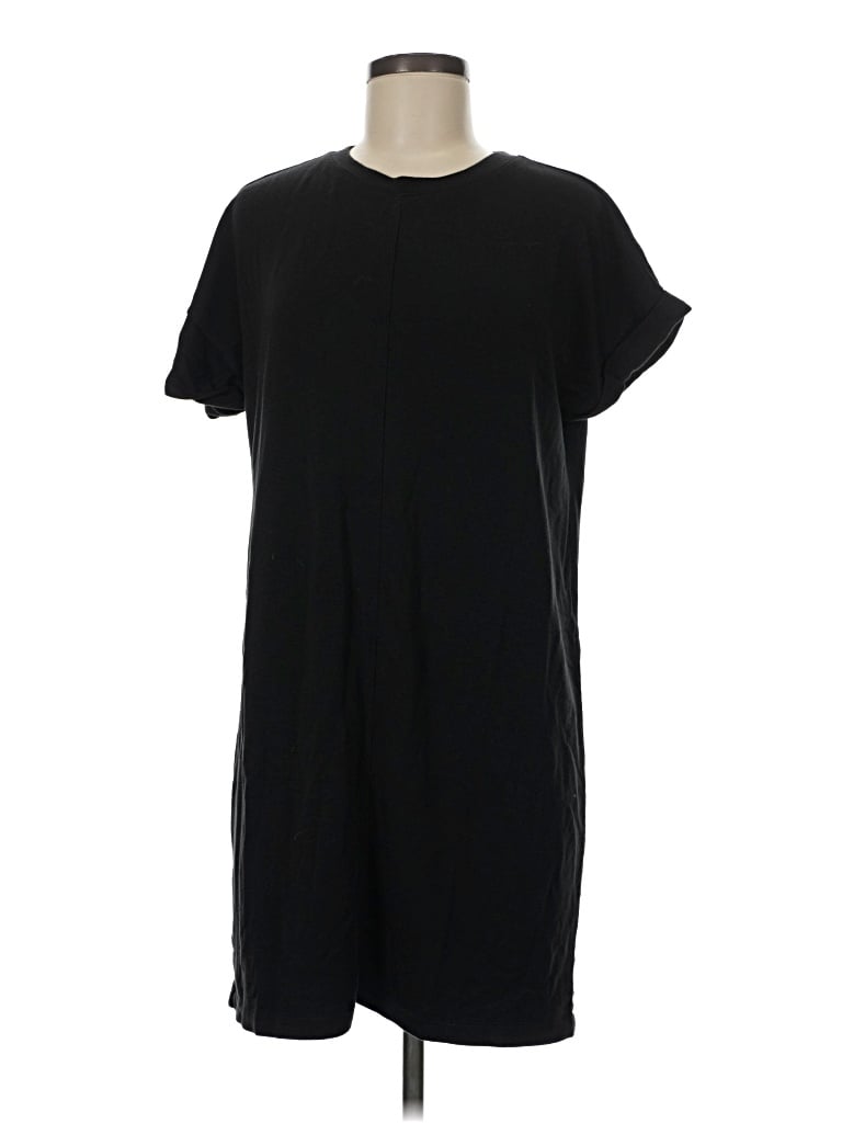 Pre-owned Lou & Grey Casual Dress In Black