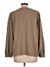 Coco + Carmen 100% Polyester Tan Long Sleeve Blouse Size L - photo 2
