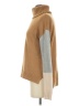 Tularosa Color Block Brown Turtleneck Sweater Size XS - photo 5