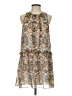 Likely 100% Polyester Paisley Gray Casual Dress Size 2 - photo 1