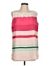 Coupé Collection 100% Polyester Color Block Pink Sleeveless T-Shirt Size L - photo 1