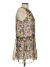 Likely 100% Polyester Paisley Gray Casual Dress Size 2 - photo 4
