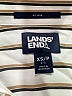 Lands' End Stripes Ivory Long Sleeve Button-Down Shirt Size XS - photo 7
