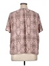 Evri Pink Short Sleeve Blouse Size 1X - photo 2