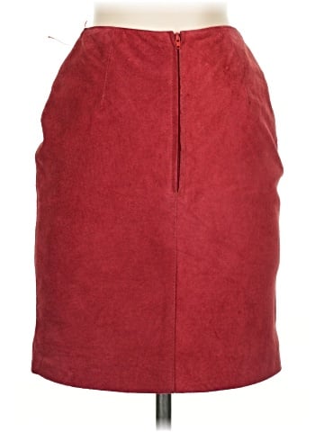Hugo Buscati Collection Leather Skirt (view 2)