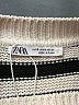 Zara 100% Polyester Ivory White Short Sleeve Top Size S - photo 7