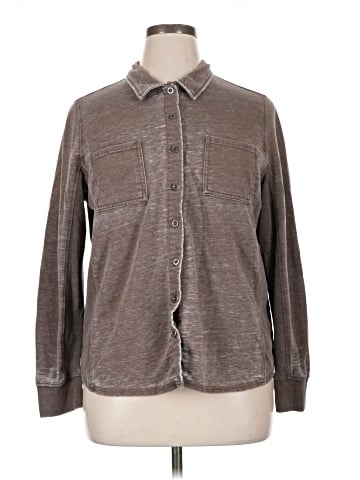 Jane and Delancey Long Sleeve Button-Down Shirt (view 1)