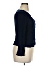 ModCloth 100% Rayon Blue Long Sleeve Top Size XL - photo 4