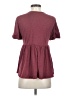Shein Burgundy Short Sleeve Top Size 8 - 10 - photo 2