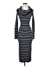 A.L.C. Stripes Blue Casual Dress Size S - photo 1