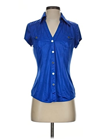 Cache Short Sleeve Blouse (view 1)