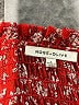 Rose + Olive 100% Polyester Red Casual Dress Size L - photo 7