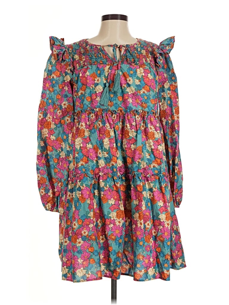Pre-owned Oddi Casual Dress In Teal