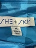 She + Sky Blue Short Sleeve Blouse Size M - photo 7