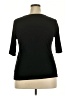 A New Day Black 3/4 Sleeve Top Size XXL - photo 2