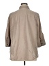 Croft & Barrow Solid Tan 3/4 Sleeve Button-Down Shirt Size 1X - photo 2