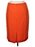 Kasper Solid Orange Formal Skirt Size 14 - photo 2