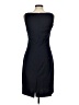 Theory 100% Wool Solid Blue Cocktail Dress Size 8 - photo 2