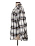 Miami 100% Cotton Plaid Ivory Long Sleeve Button-Down Shirt Size L - photo 5