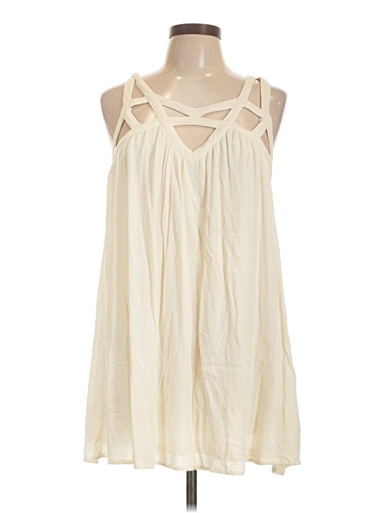 Pre-owned Hyfve Casual Dress In Ivory
