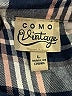 Como Vintage 100% Rayon Plaid Ivory Long Sleeve Button-Down Shirt Size L - photo 7