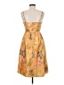 James Coviello 100% Polyester Tropical Orange Cocktail Dress Size 6 - photo 2